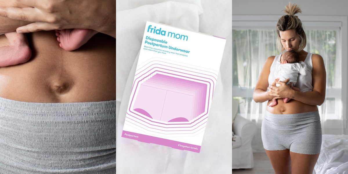 Frida Mom Disposable Postpartum Underwear ( 8 Boyshort Briefs ) NO